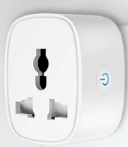 Tuya Universal 16A Smart WiFi Plug, Global Socket, Voice/App Control, Group Sharing, Portable, Safe, Alexa Google Home Compatible, Compact